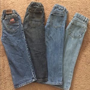Lot of boys 4T jeans